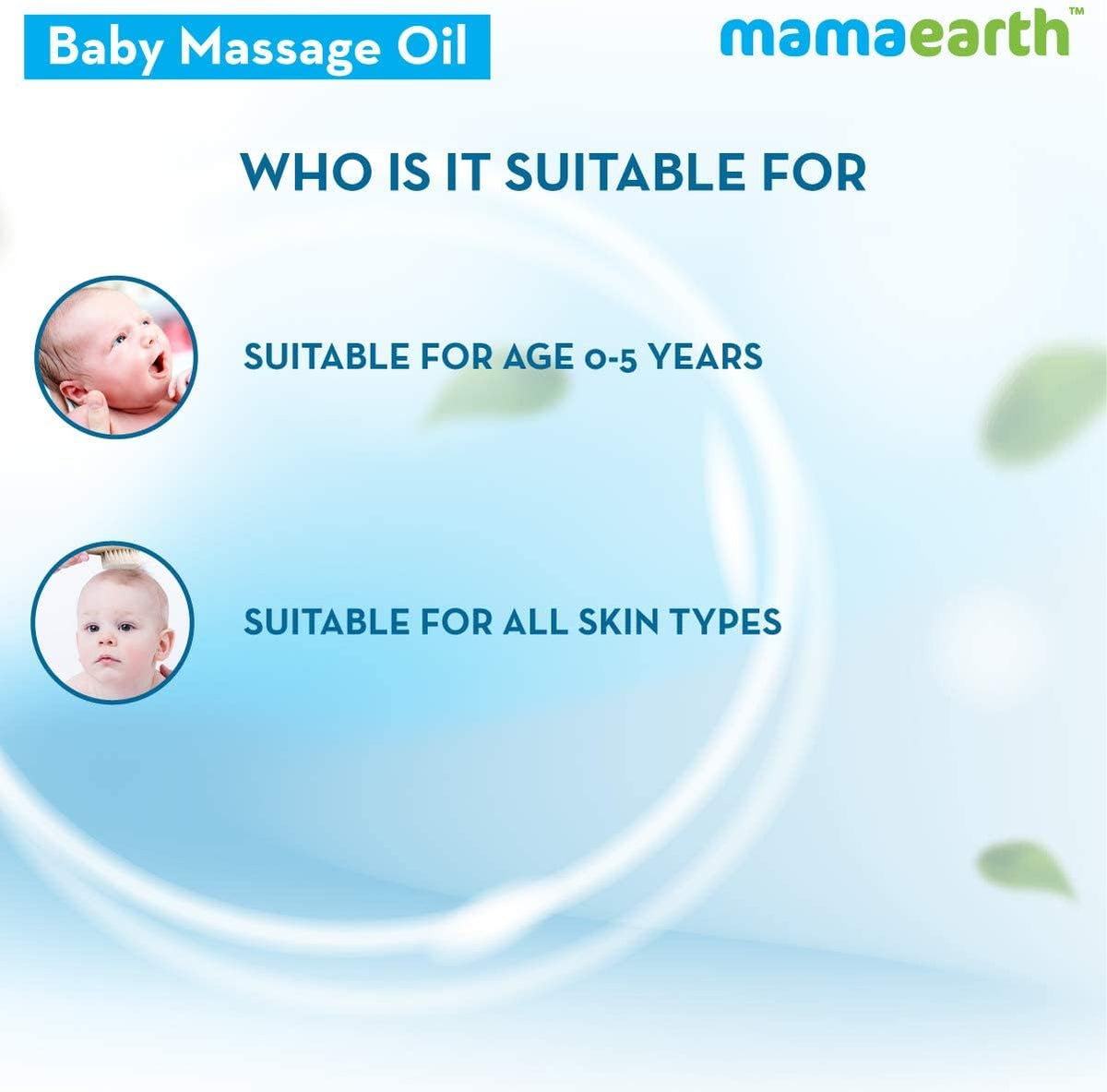 Mamaearth Baby Massage Oil - 100% Natural Ingredients, Dermatologically Tested, 200ml - Image 4