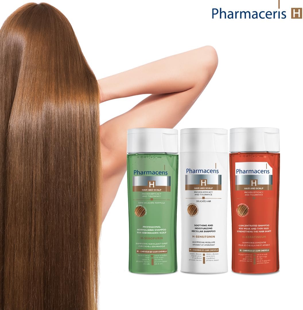 Pharmaceris Ph Keratineum Shampoo for Weak Hair - 250ml - Image 6