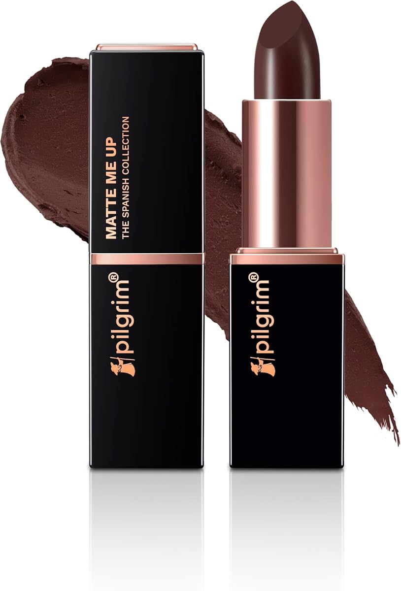 Pilgrim Matte Bullet Lipstick with SPF 30 - Intense Colour, 4.2g