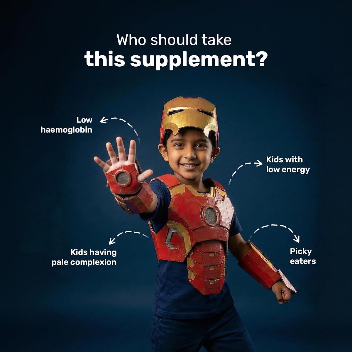 Miduty Kids Iron Strips - Iron + Vitamins C & B12 - 30 Oral Strips - Image 3