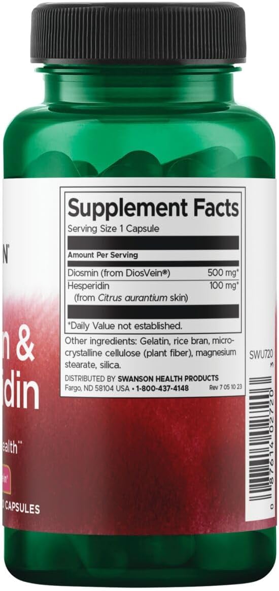SW Diosmin & Hesperidin Condition Support Capsules - 60 Capsules - Image 2