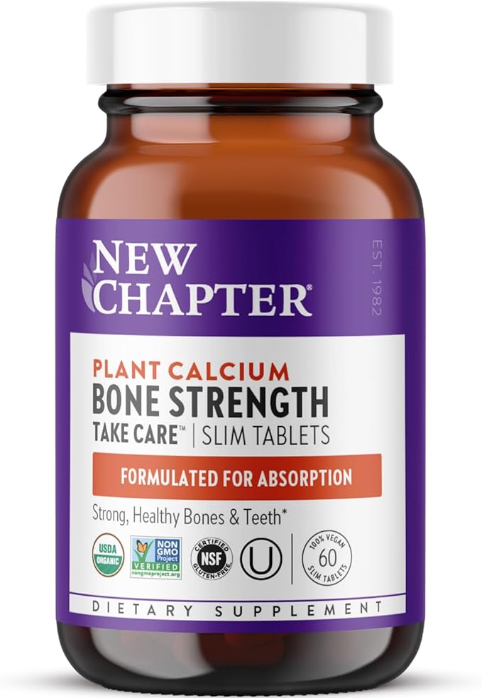 BlueBonnet New Chapter Bone Strength Capsules - 60 Count