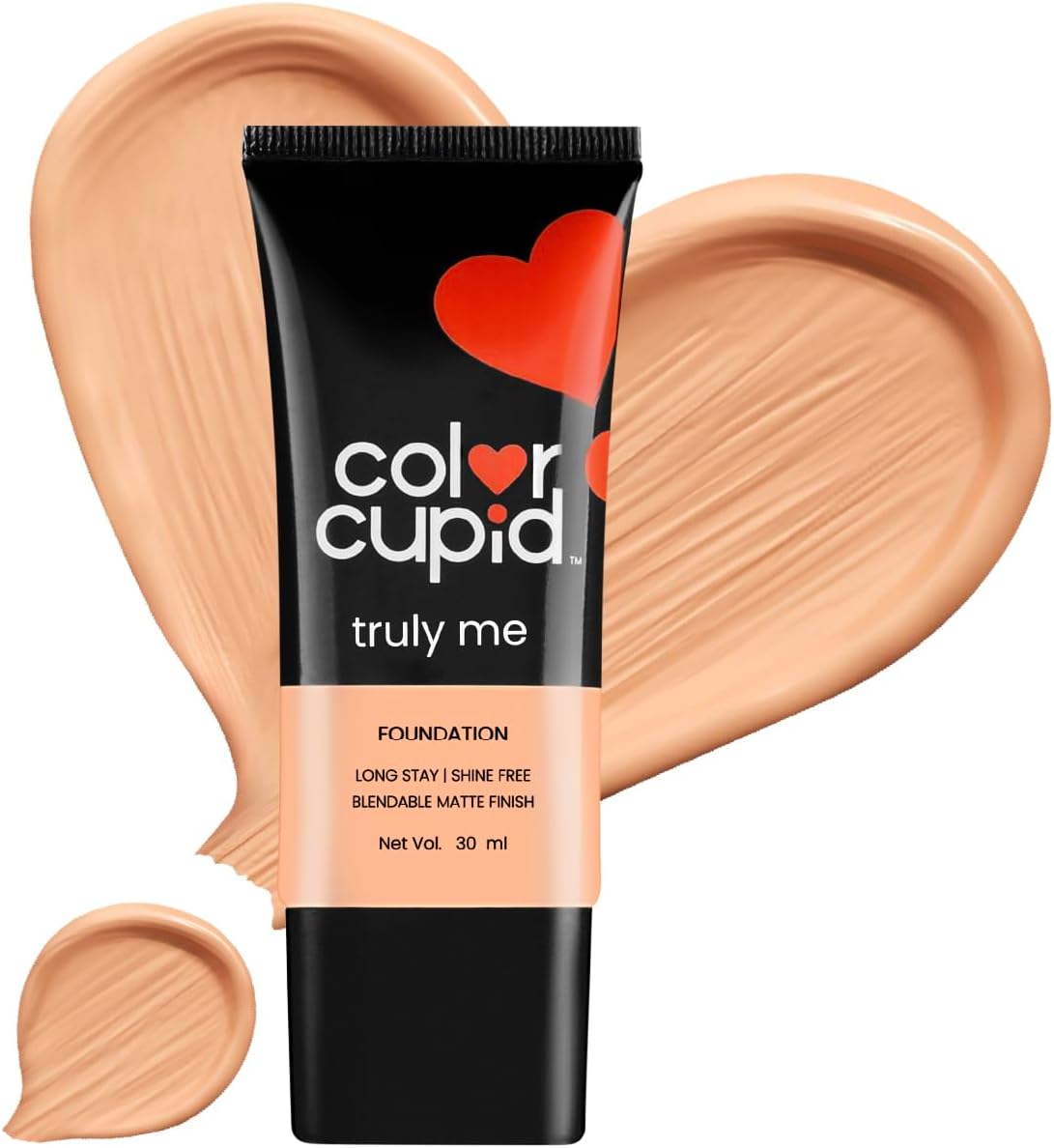 Color Cupid Truly Me Foundation with Hyaluronic Acid - Cinnamon F03, 30ml