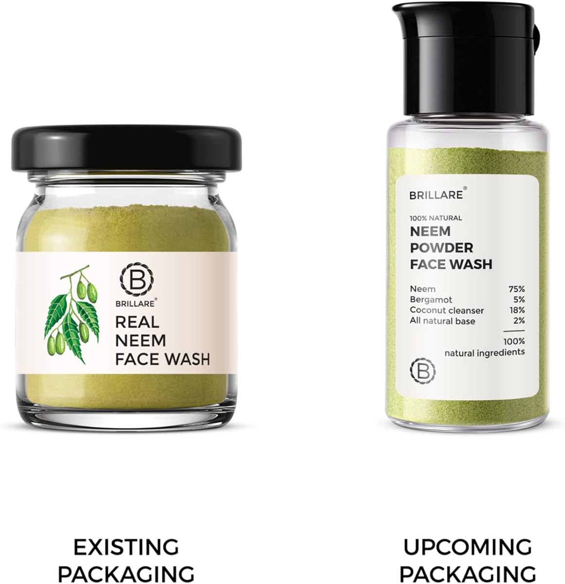 Brillaire Real Neem Face Wash Powder - 100% Natural, 15g - Image 3