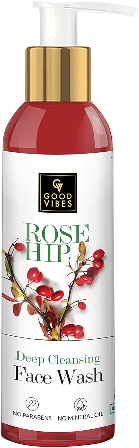 Good Vibes Rosehip Deep Cleansing Face Wash - 120 ml
