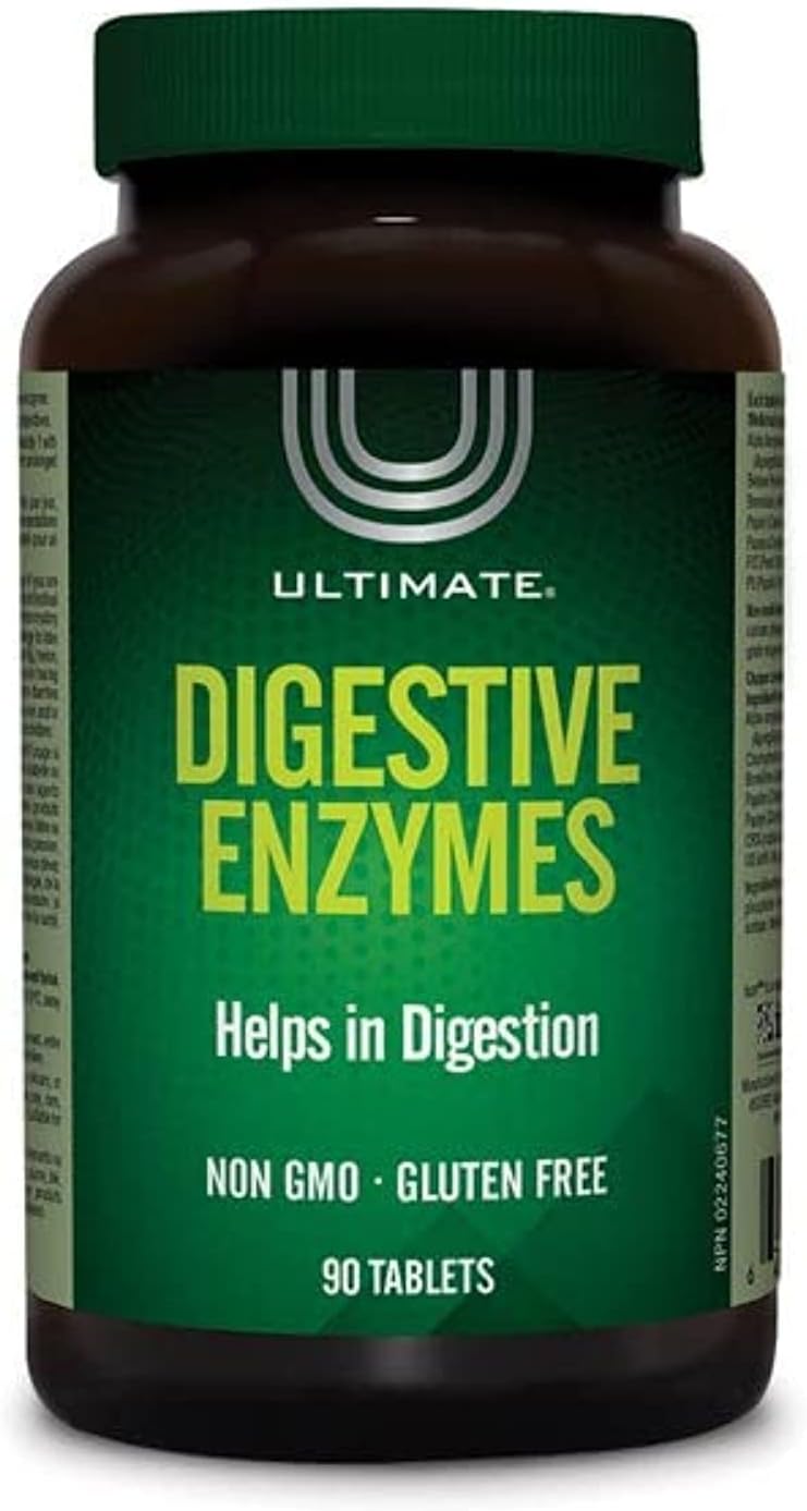 Ultimate Gut Health & Probiotics Digestive Enzymes Tablets - 90 Capsules
