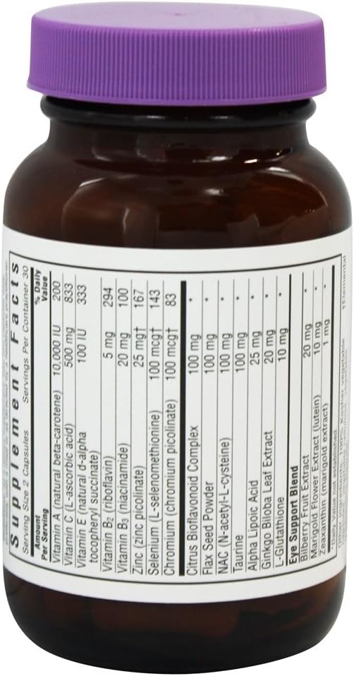 BlueBonnet Eye Antioxidant - 60 Vegetarian Capsules - Image 2