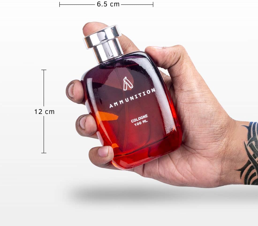 Ustraa Cologne for Men AMMUNITION - 100 ml Deodorant & Fragrance - Image 6