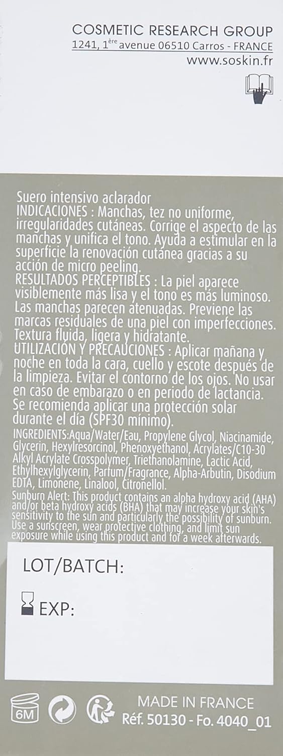 Soskin W+ Intense Clarifying Face Serum, 30ml - Image 3