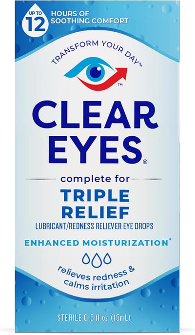 Clear Eyes Triple Action Relief 15ml