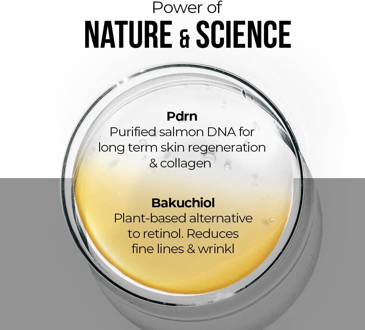 Dr. Sheth's Bakuchiol & PDRN Ampoule Serum - Anti-Aging, Skin Firming, 30ml - Image 3
