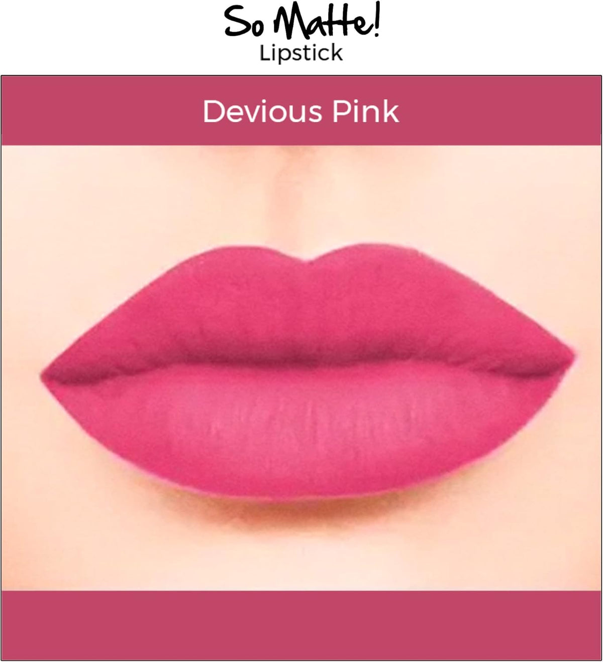 Nykaa So Matte! Lipstick Devious Pink 03 - Rich Colour & Smooth Finish - Image 3