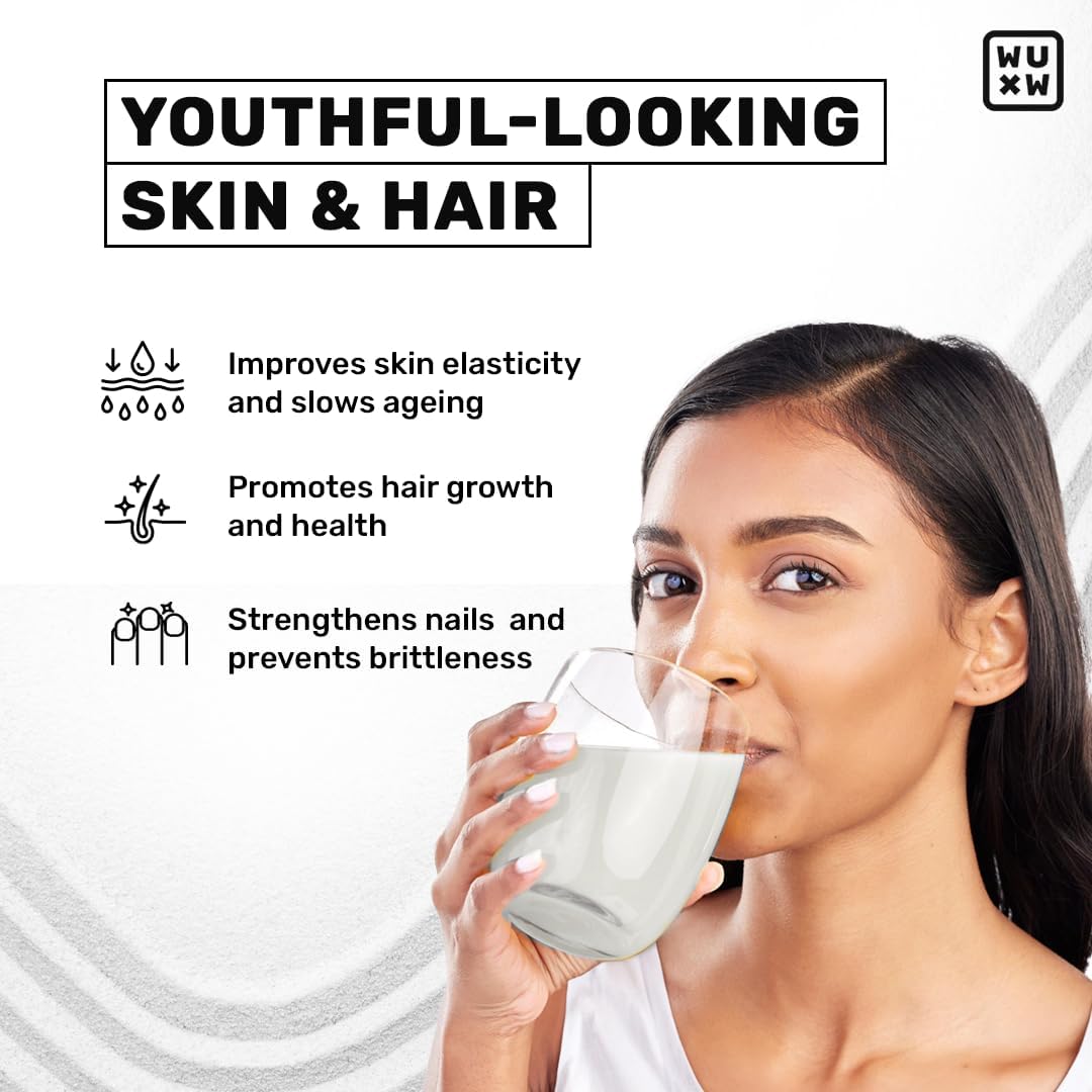 What's Up Beauty Collagen - Unflavoured Powder with Marine Collagen - 200g - Image 3