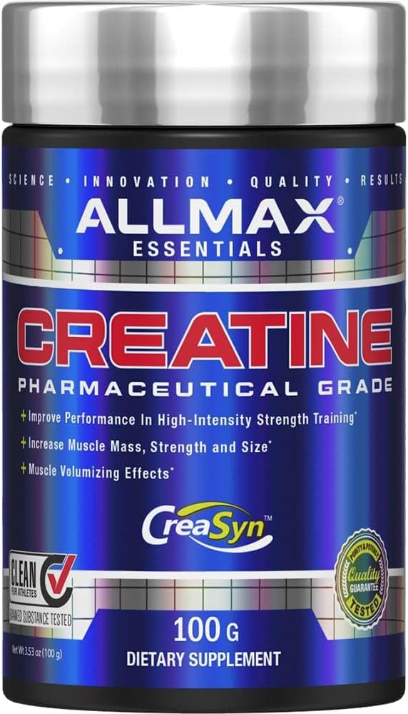Allmax Creatine Powder - Sports Nutrition Supplement, 100g