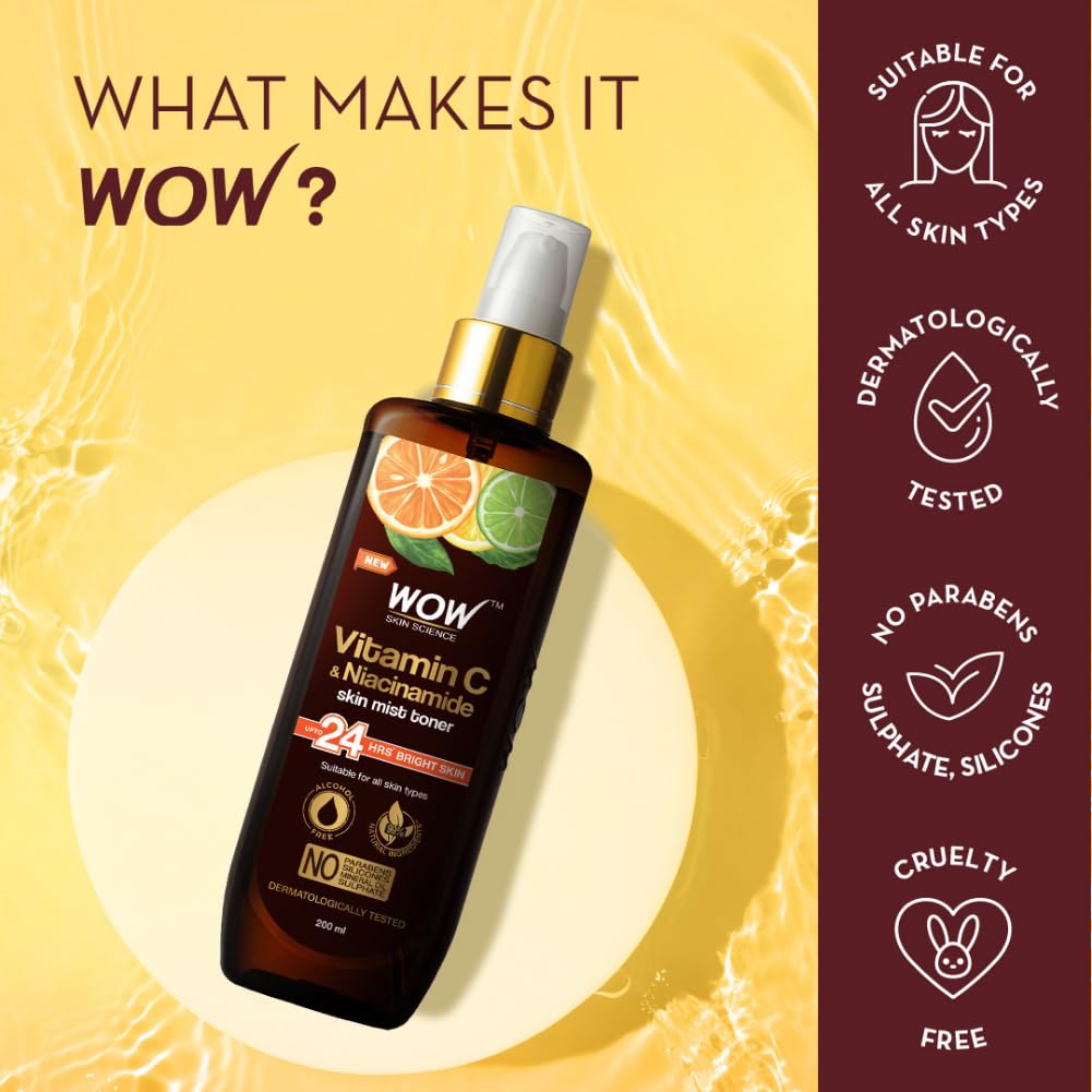 Wow Vitamin C Face Toner - 200ml - Image 5