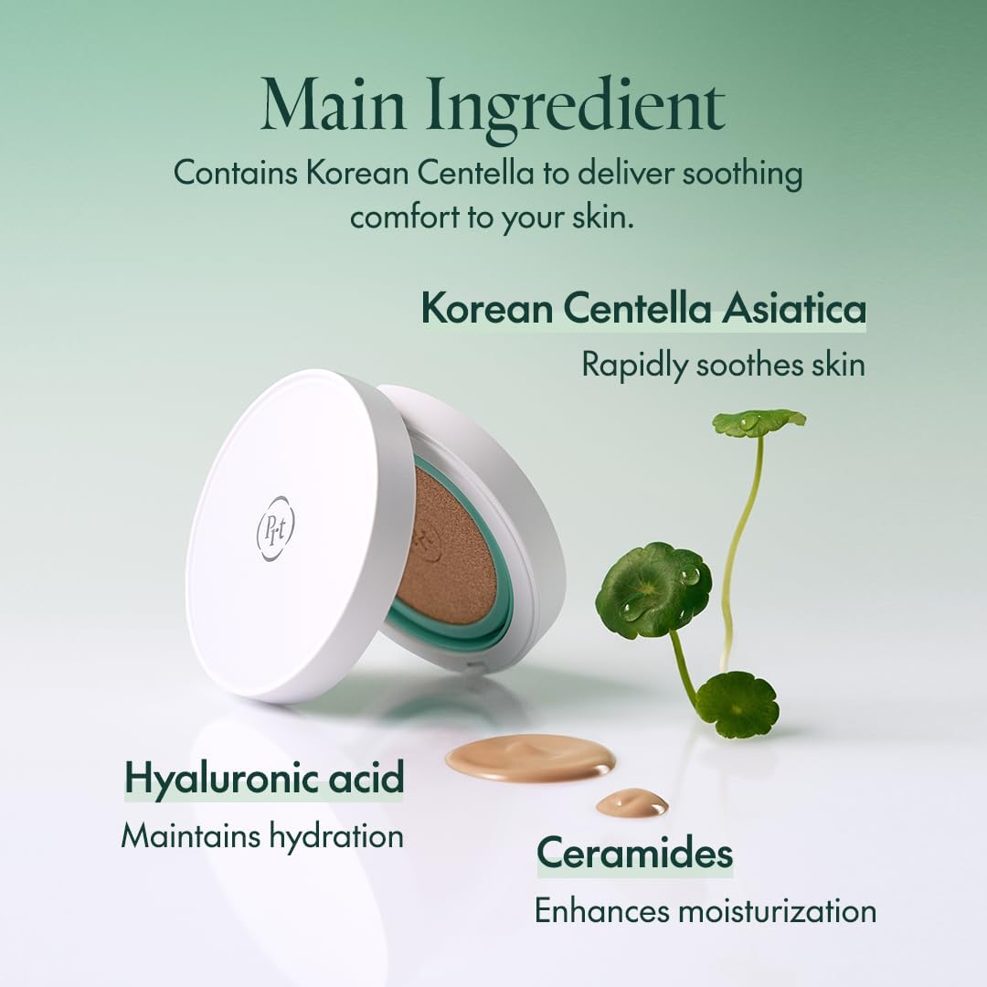 Purito Wonder Releaf Centella BB Cushion 21 Light Beige - 15g - Image 6