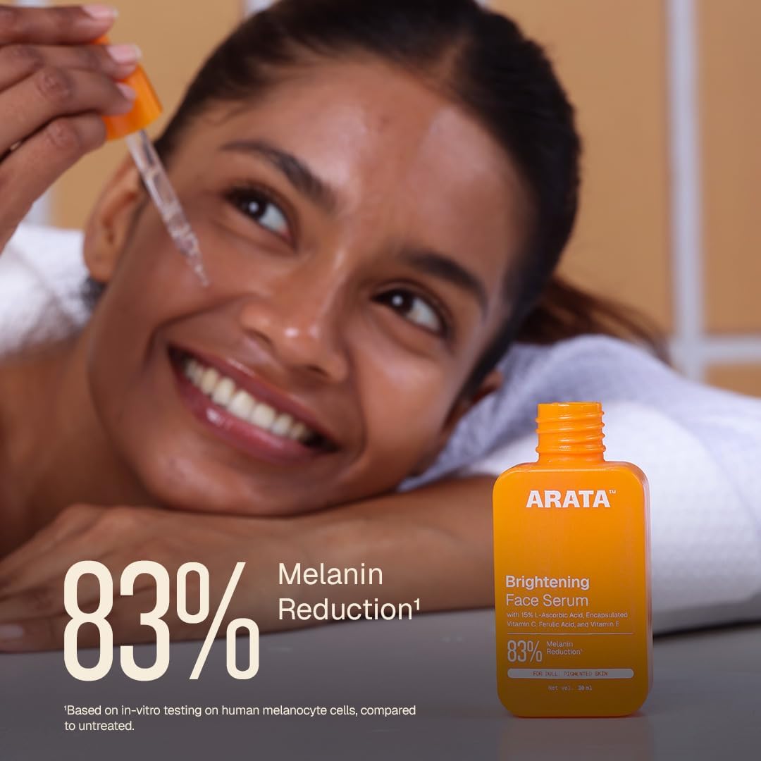 Arata Vitamin C Face Serum - Anti-Aging & Collagen Boosting, 30 ml - Image 2
