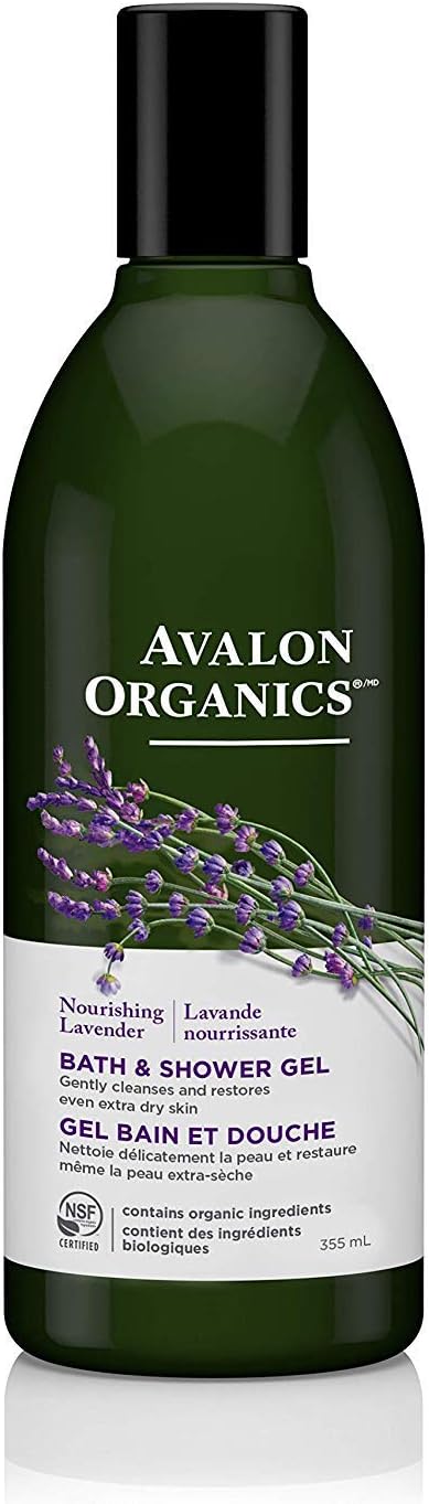 Avalon Organics Lavender Bath & Shower Gel 355ml