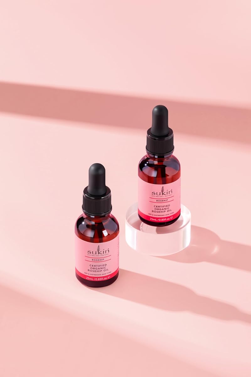 Sukin Certified Organic Rosehip Oil - 25ml Face Serum - Image 6
