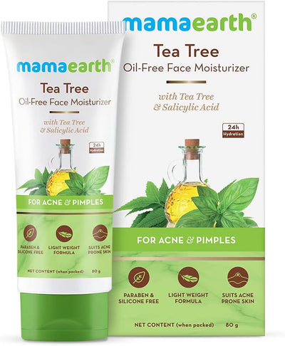 Mamaearth-Tea Tree Oil-Free Face Moisturizer 80G