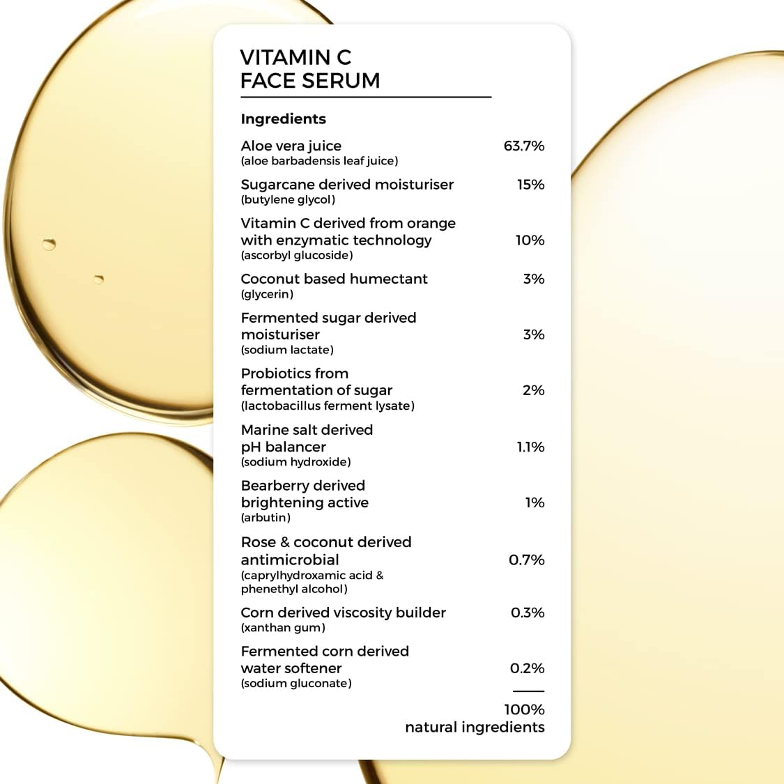 Brillaire Vitamin C Face Serum with Probiotics & Aloe Vera - 10% Formula, 30ml - Image 2