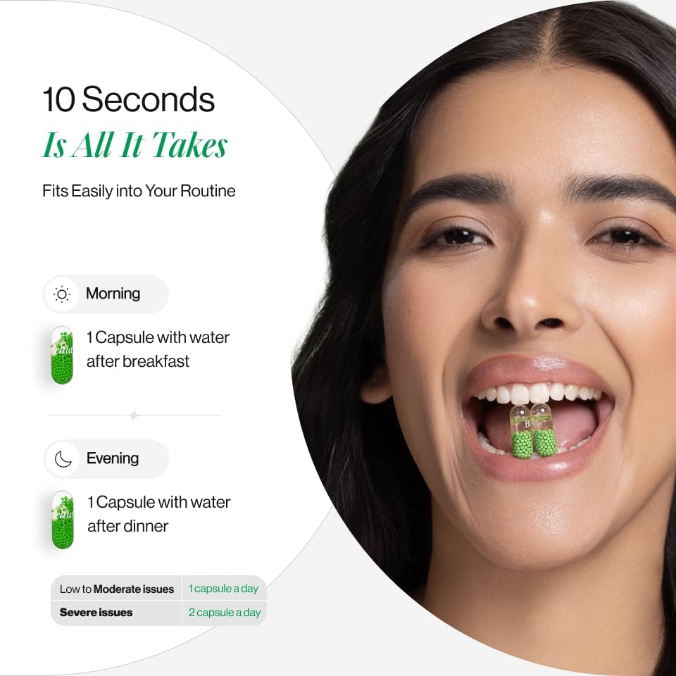 Beautywise Hair Rescue Supplements - Amino Acids, Vitamins, Minerals - 60 Capsules - Image 6