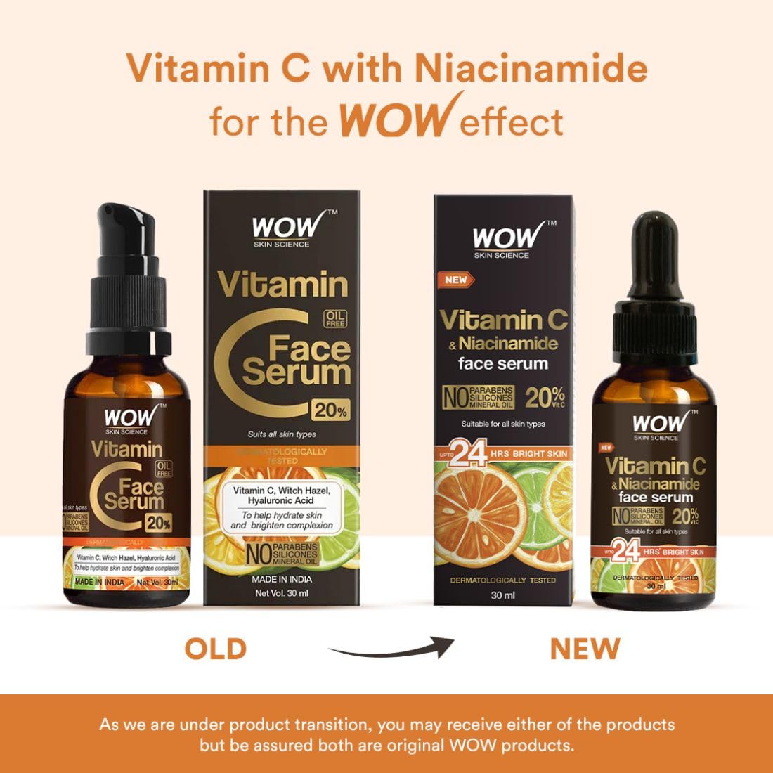 Wow Skin Science Vitamin C Face Serum 30ml - Image 3