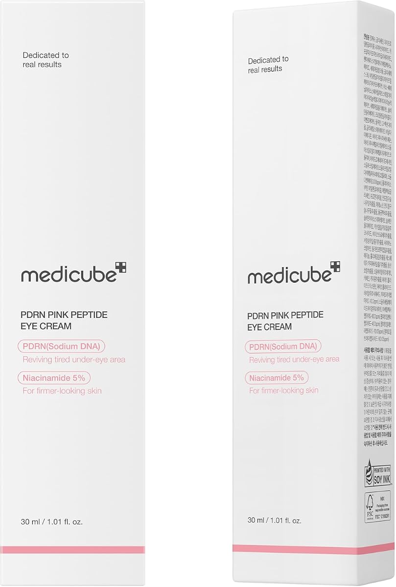 Medicube PDRN Pink Peptide Eye Serum - Niacinamide & Retinol 30ml - Image 8