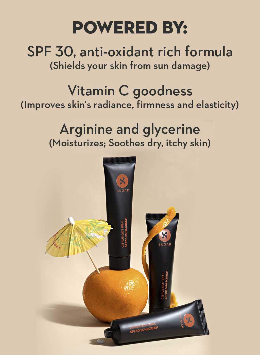 Sugar Cosmetics SUGAR Citrus Got Real SPF30 Sunscreen 30ml - Image 4