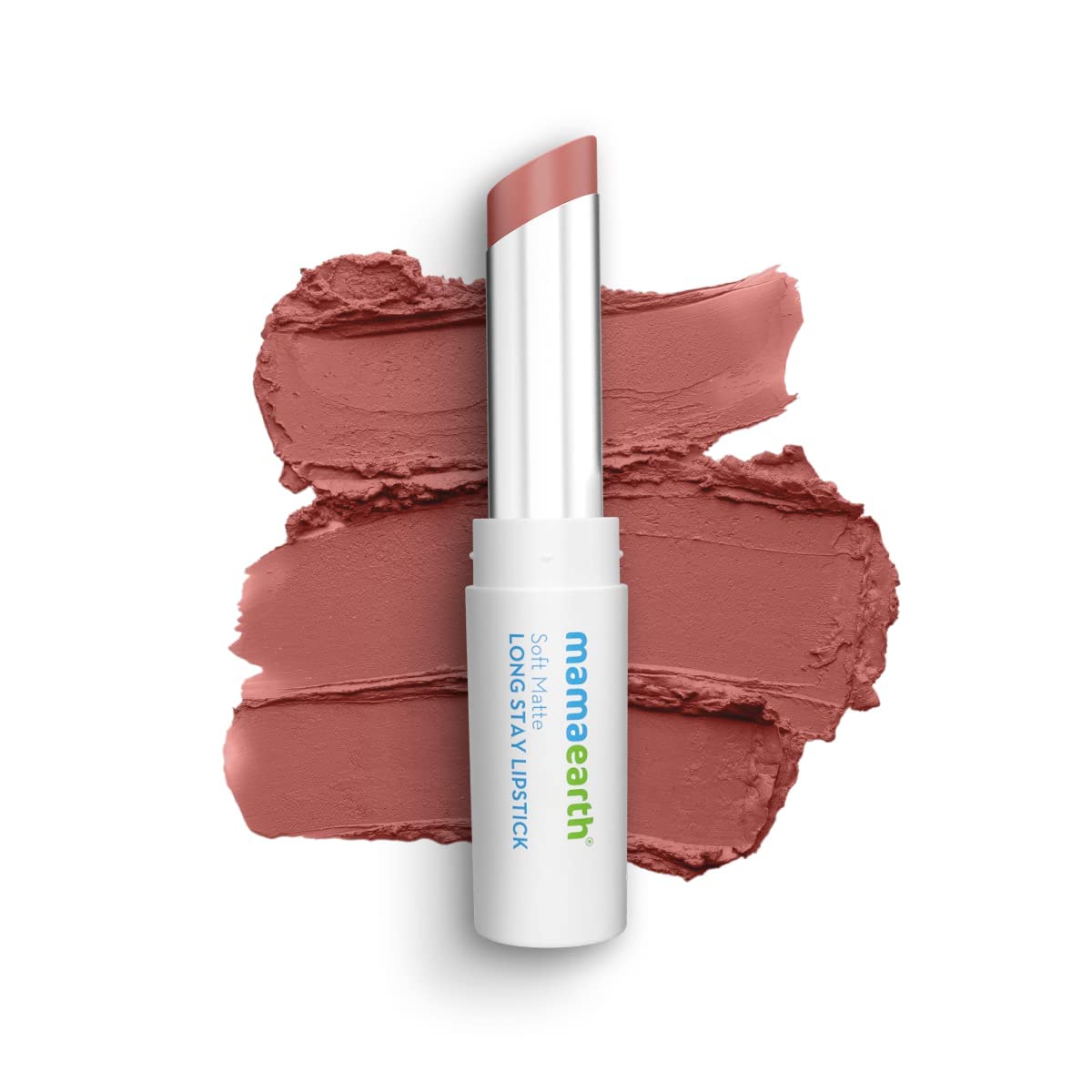 Mamaearth Soft Matte Long Stay Lipstick - Woody Rose, 3.5g
