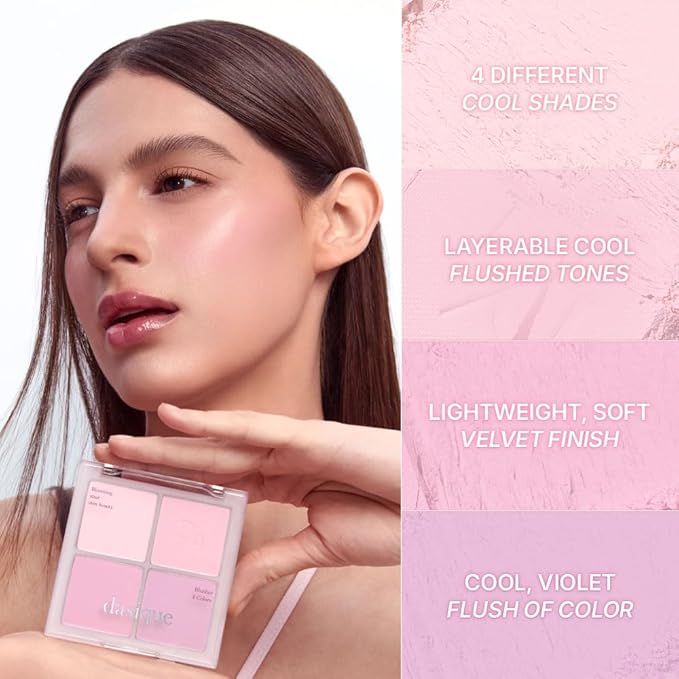 Dasique Blending Mood Cheek #02 Cool Blending - Colour Cosmetics, 1 Pack - Image 4
