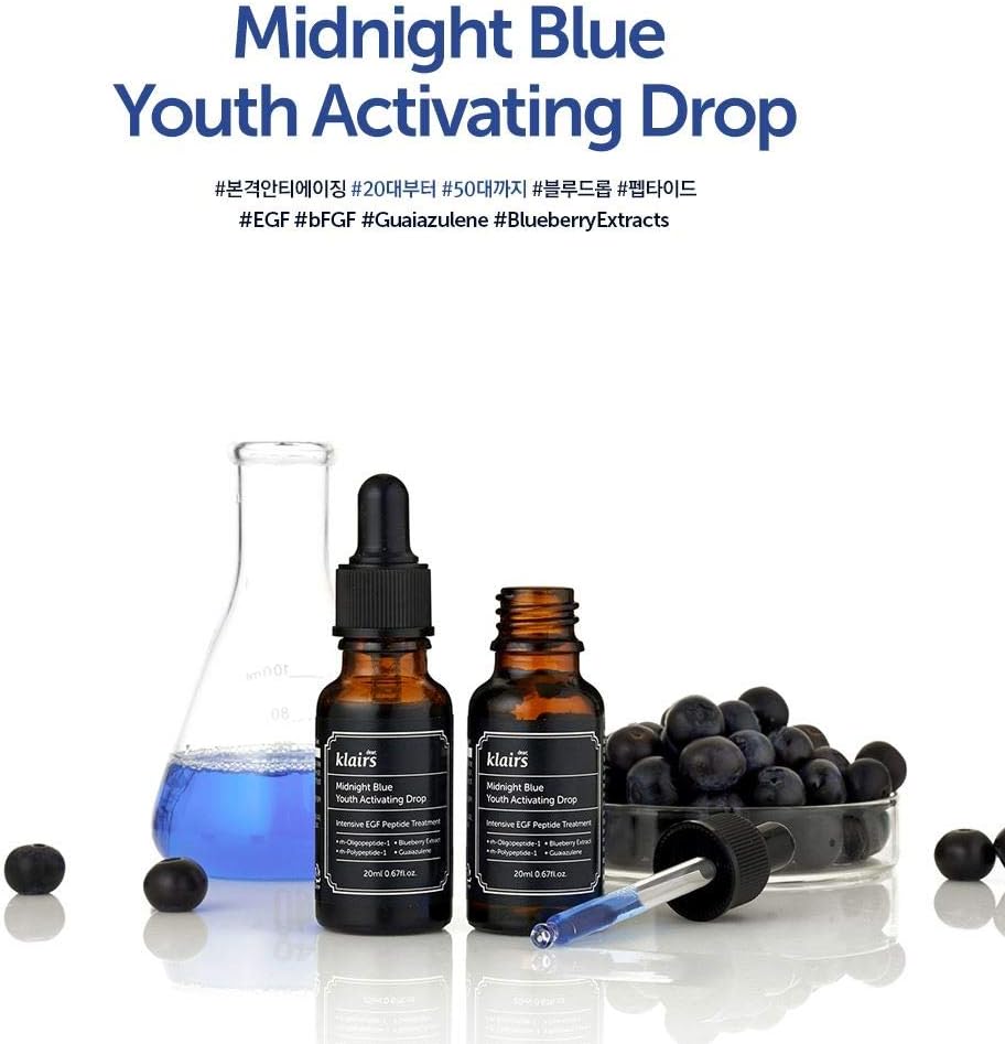 Dear Klairs Midnight Blue Youth Activating Drop Face Serum, 20 mL - Image 6