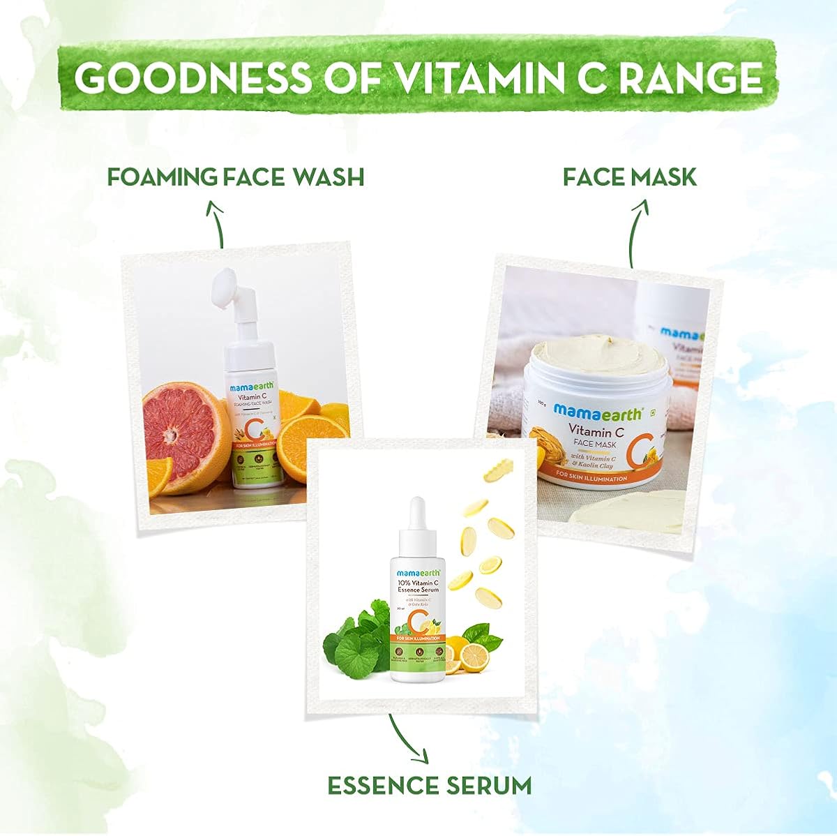 Mamaearth Vitamin C Essence Serum with Gotu Kola - 10% Potency, 30ml - Image 6