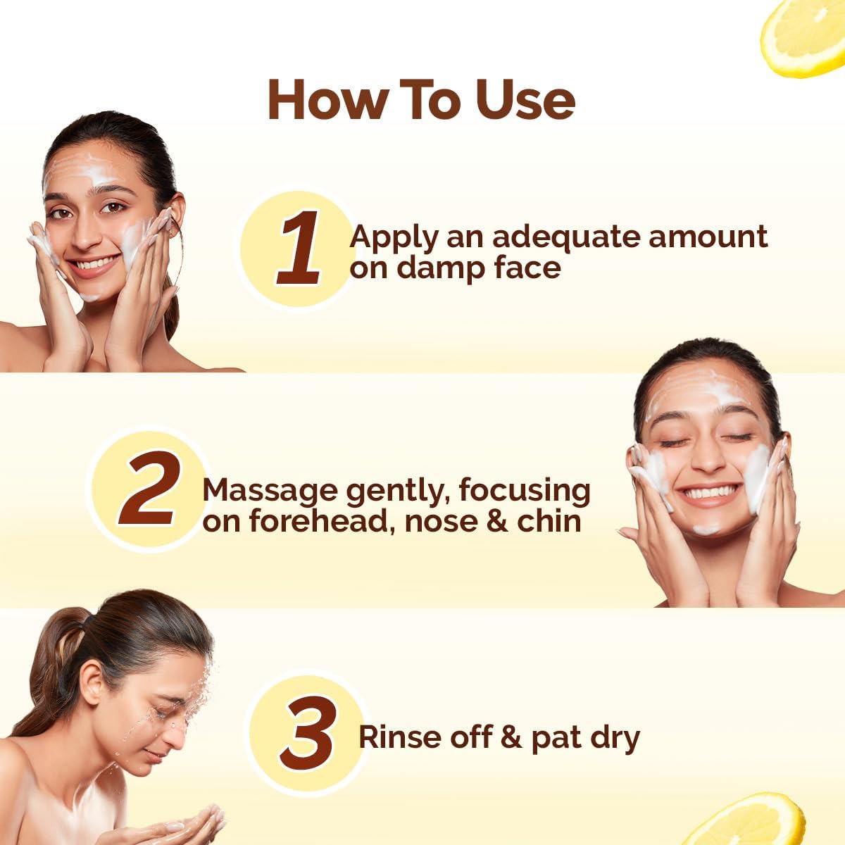 Mamaearth Vitamin C Face Wash with Turmeric & Aloe Vera - 250ml - Image 5