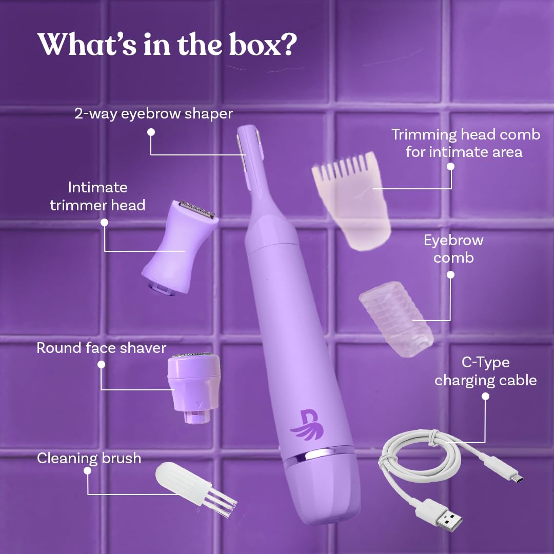 Bombay Shaving Bombae 6-In-1 Sensitive Trimmer - 1 Piece - Image 7