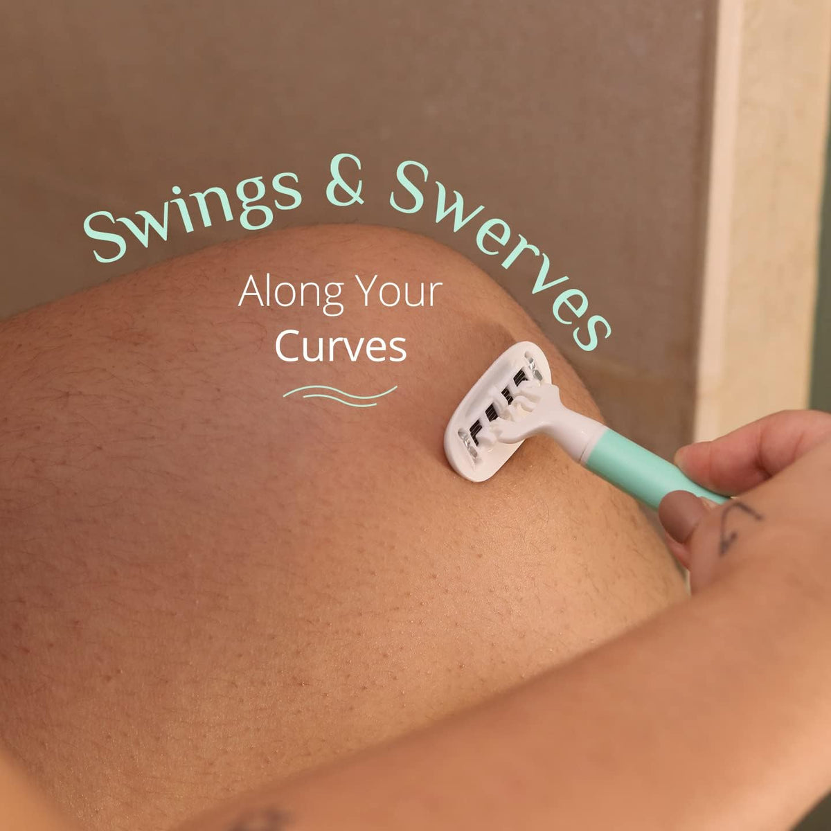 Carmesi Body Razor Swing - Aqua Delight, Feminine Care - Image 2