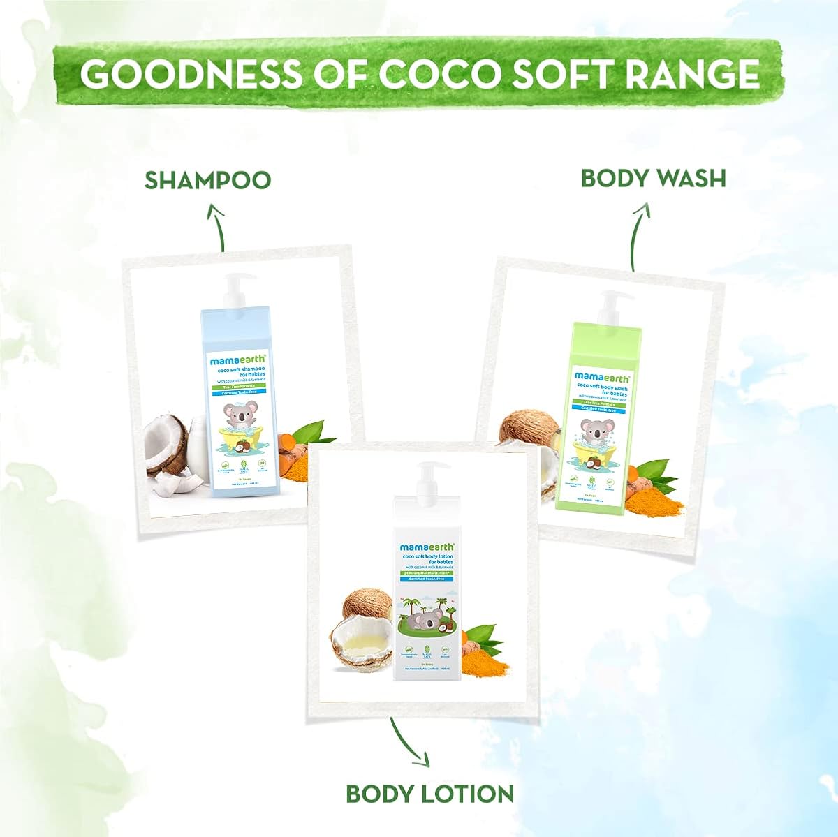 Mamaearth Baby Shampoo with Coconut Milk & Turmeric - 400ml - Image 6