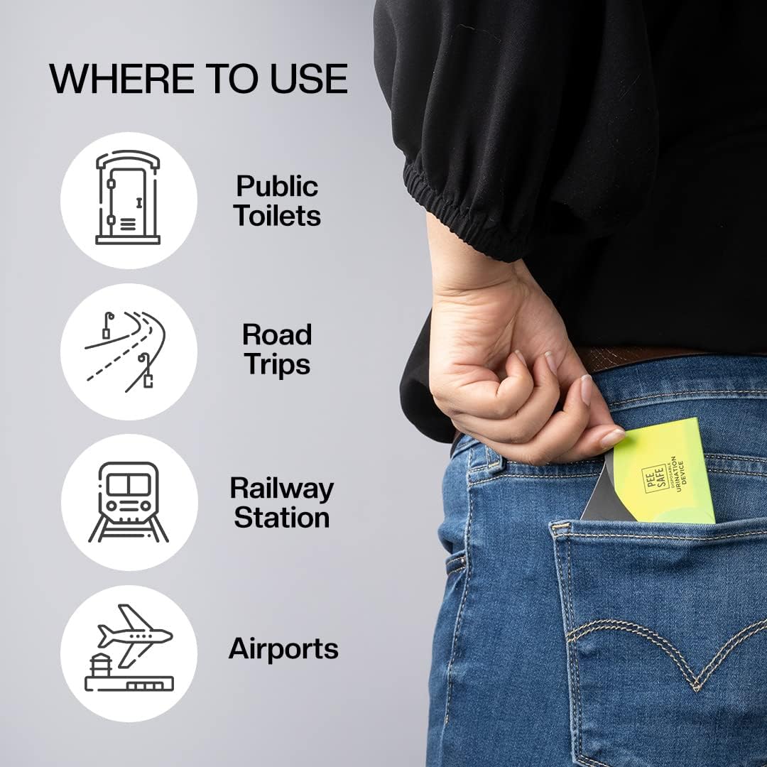 Pee Safe Disposable Urination Device - Travel-Friendly, Leakproof - 12 Pack - Image 4