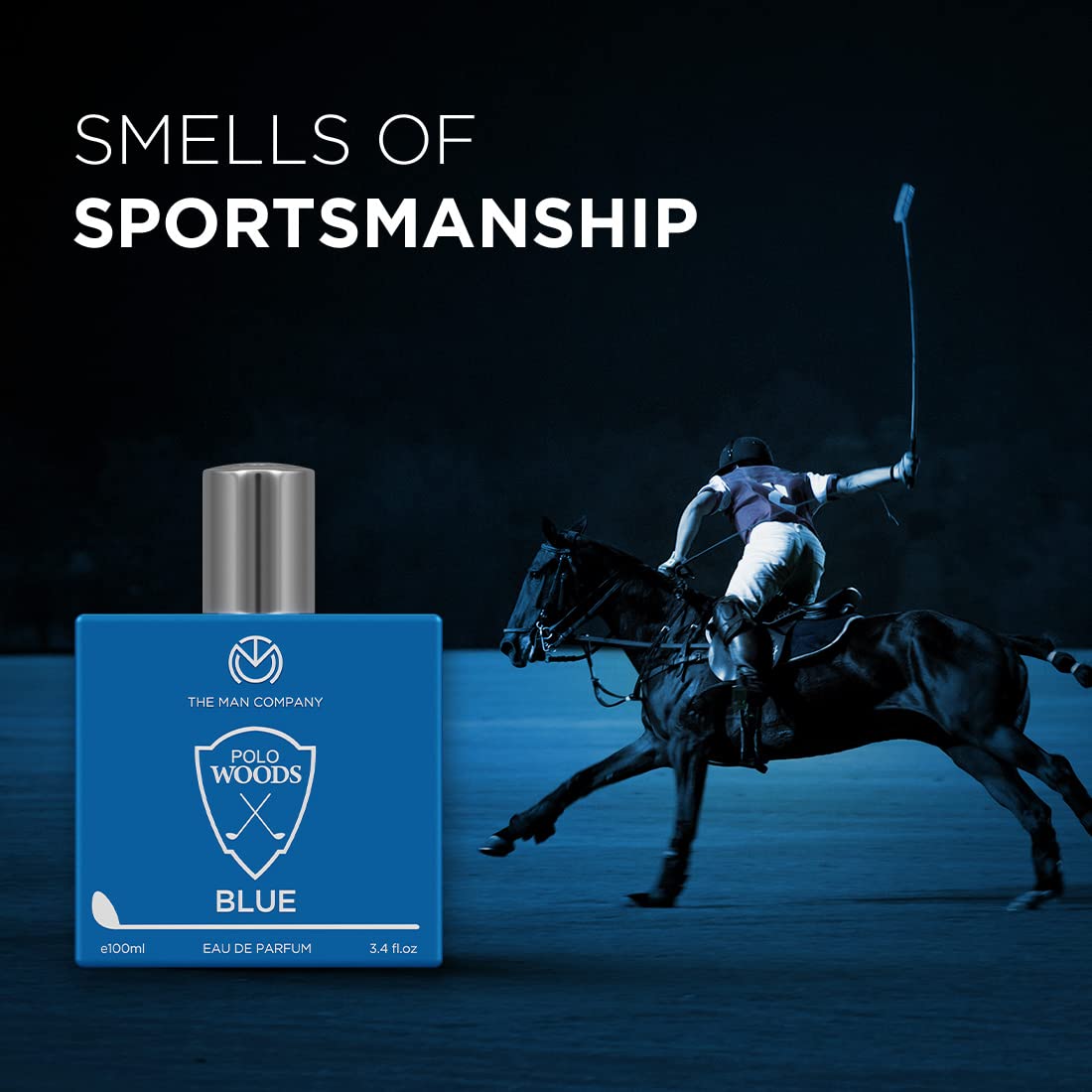 The Man Company Eau de Parfum Polo Blue - Premium Fragrance, 100 ml - Image 4
