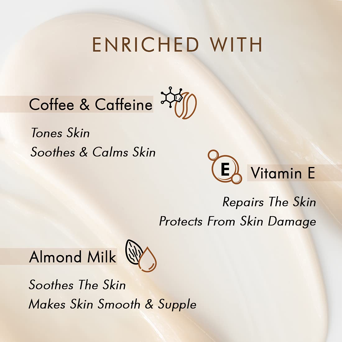 mCaffeine Naked & Raw Cappuccino Coffee Face Moisturizer - 100ml - Image 4