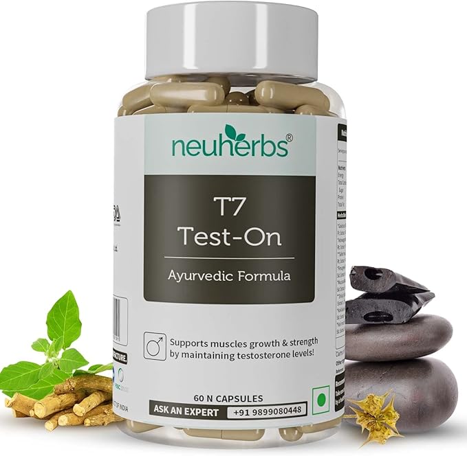 Neuherbs Test-On Ayurvedic Formula Capsules - 60 Count
