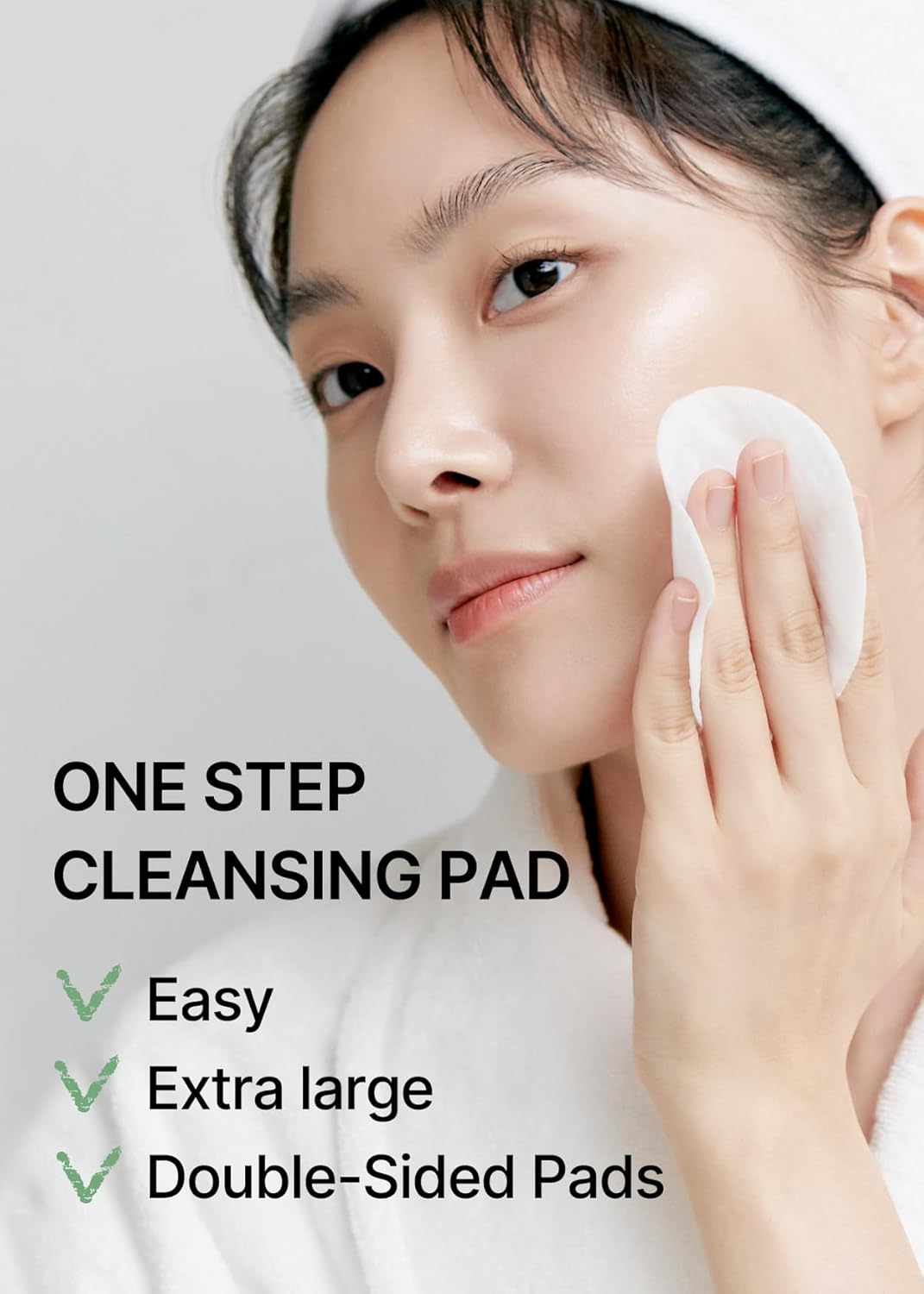 CELIMAX Ji Woo Gae One Step Mild Cleansing Pad - Facial Cleanser, 70 Pads - Image 2