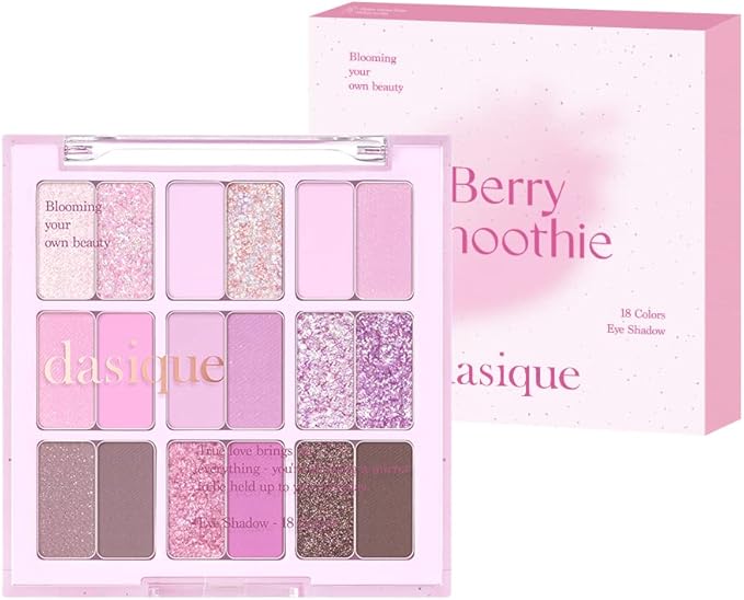 Dasique Shadow Palette #18 Berry Smoothie - Colour Cosmetics