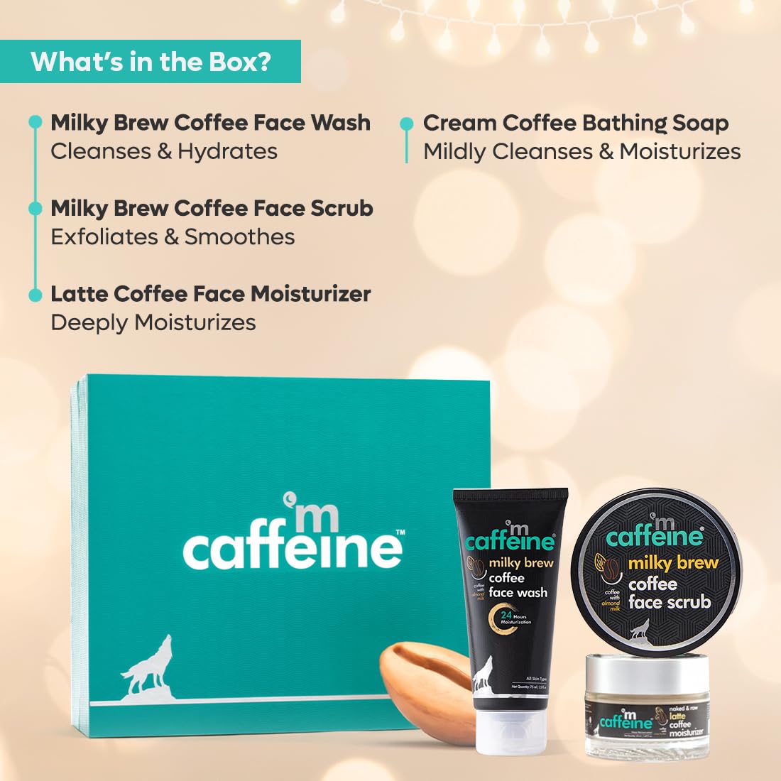 mCaffeine Mild Brew Latte Body Care Gift Kit - Image 5