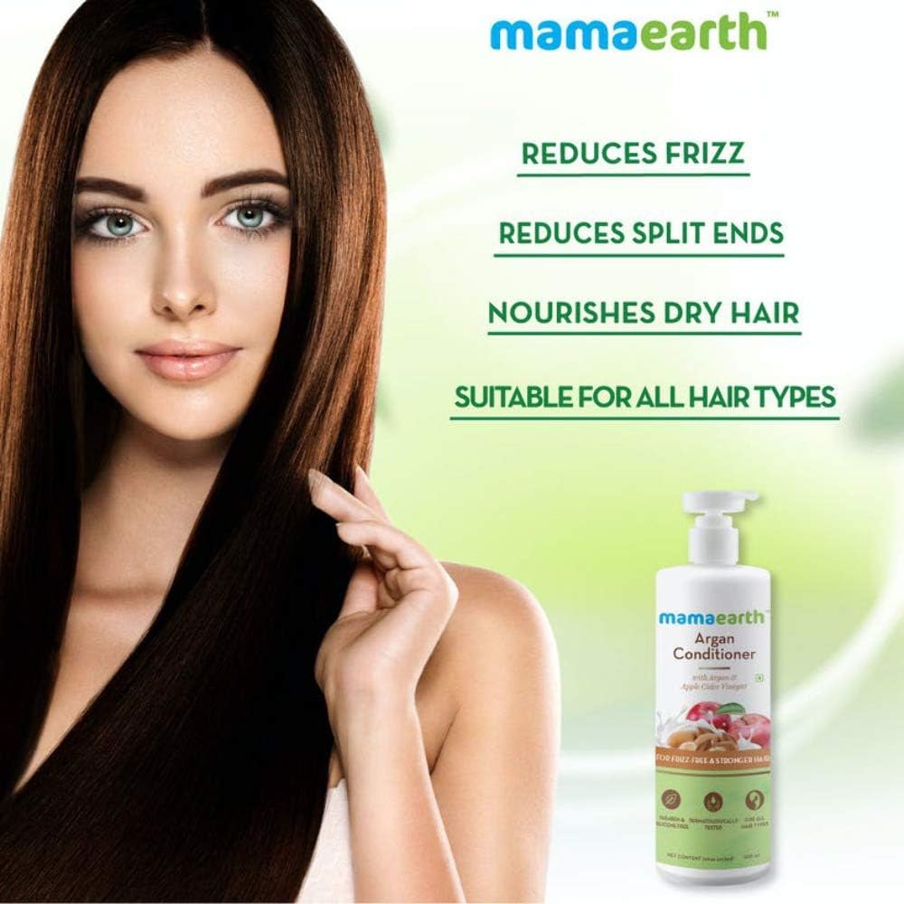 Mamaearth Argan Conditioner with Apple Cider Vinegar - 250ml - Image 4