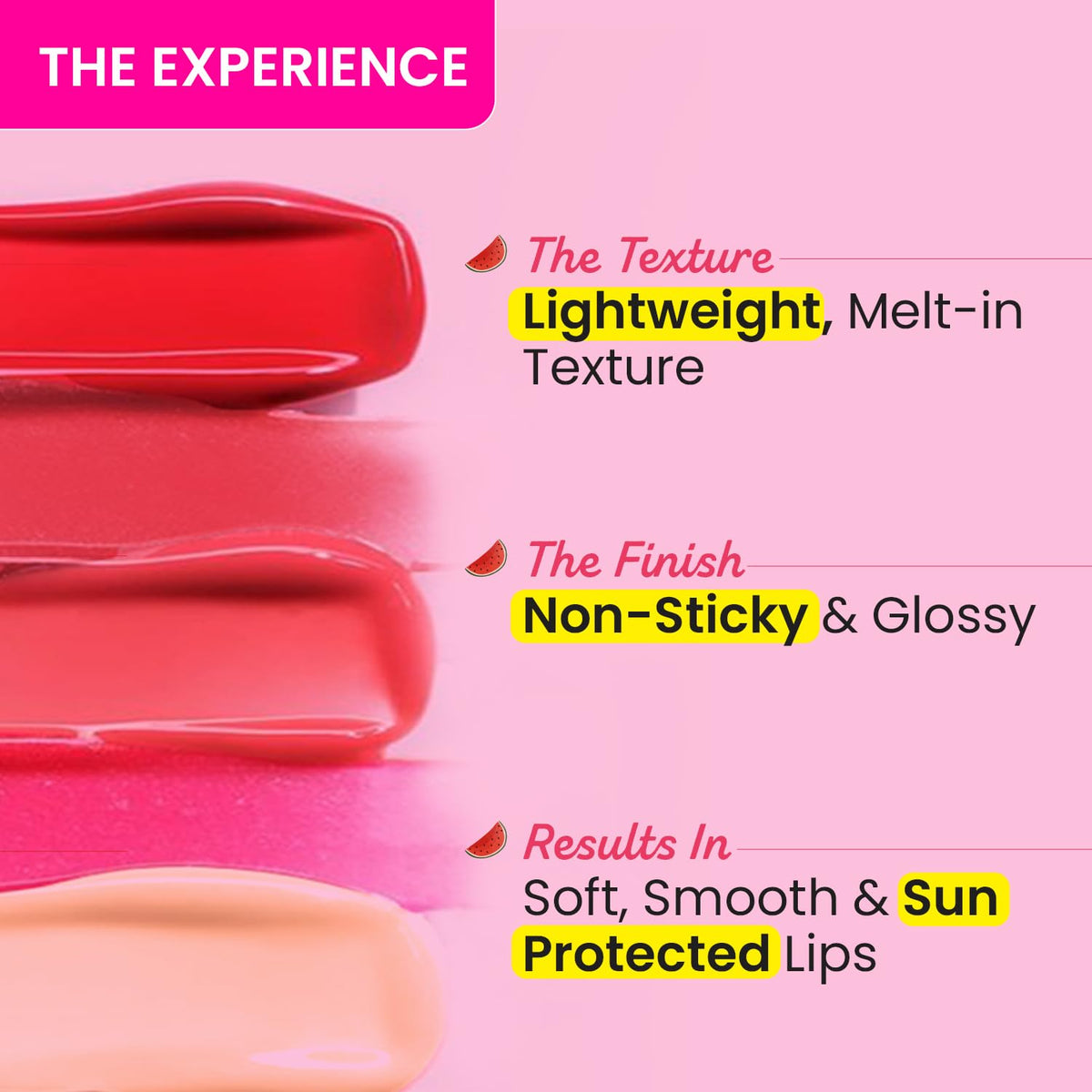 Dot & Key Gloss Boss Lip Balm with Vitamin C+E - Watermelon Rush, 12g - Image 6