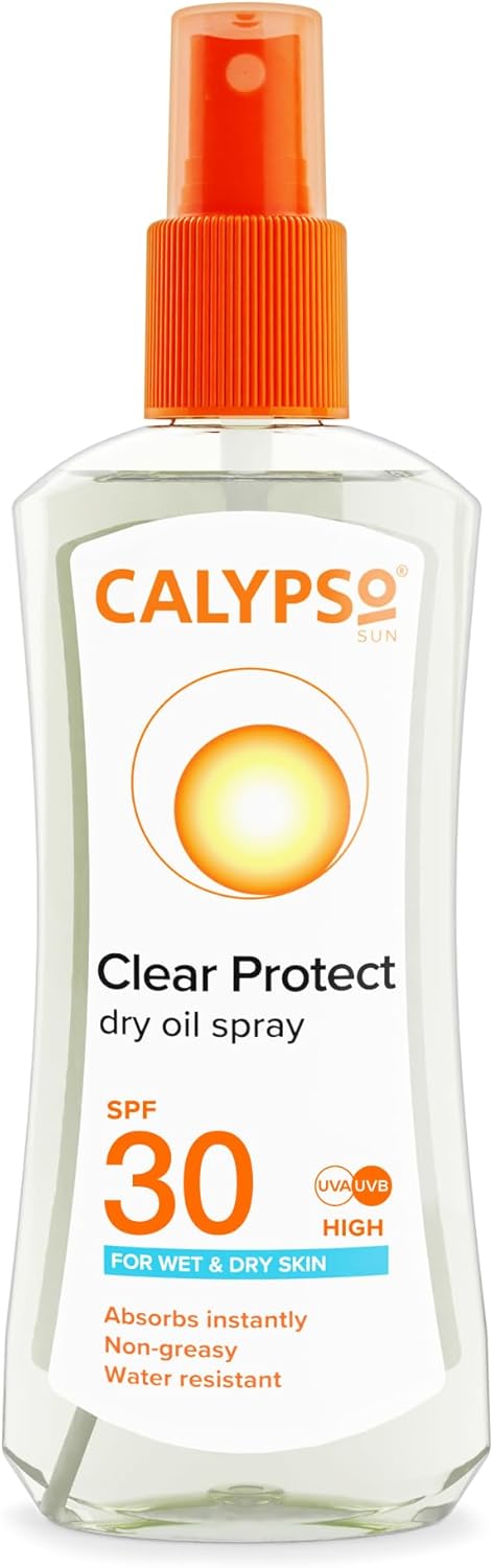 Calypso Wet Skin Dry Oil SPF30 Spray - Sun Care Protection - 200ml - Image 2
