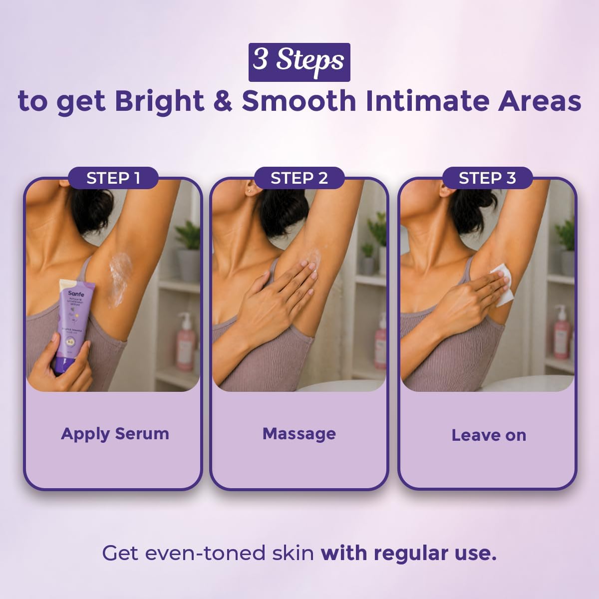 Sanfe Intimate Lightening Serum with Kojic Acid & Vitamin C - 50g - Image 5
