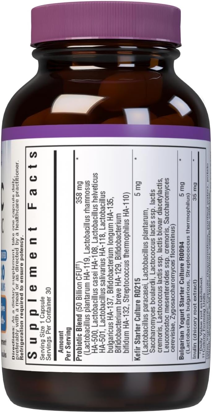 BlueBonnet Probiotic & Prebiotic 50 Billion Vcaps, 30 Count - Gut Health Supplement - Image 2