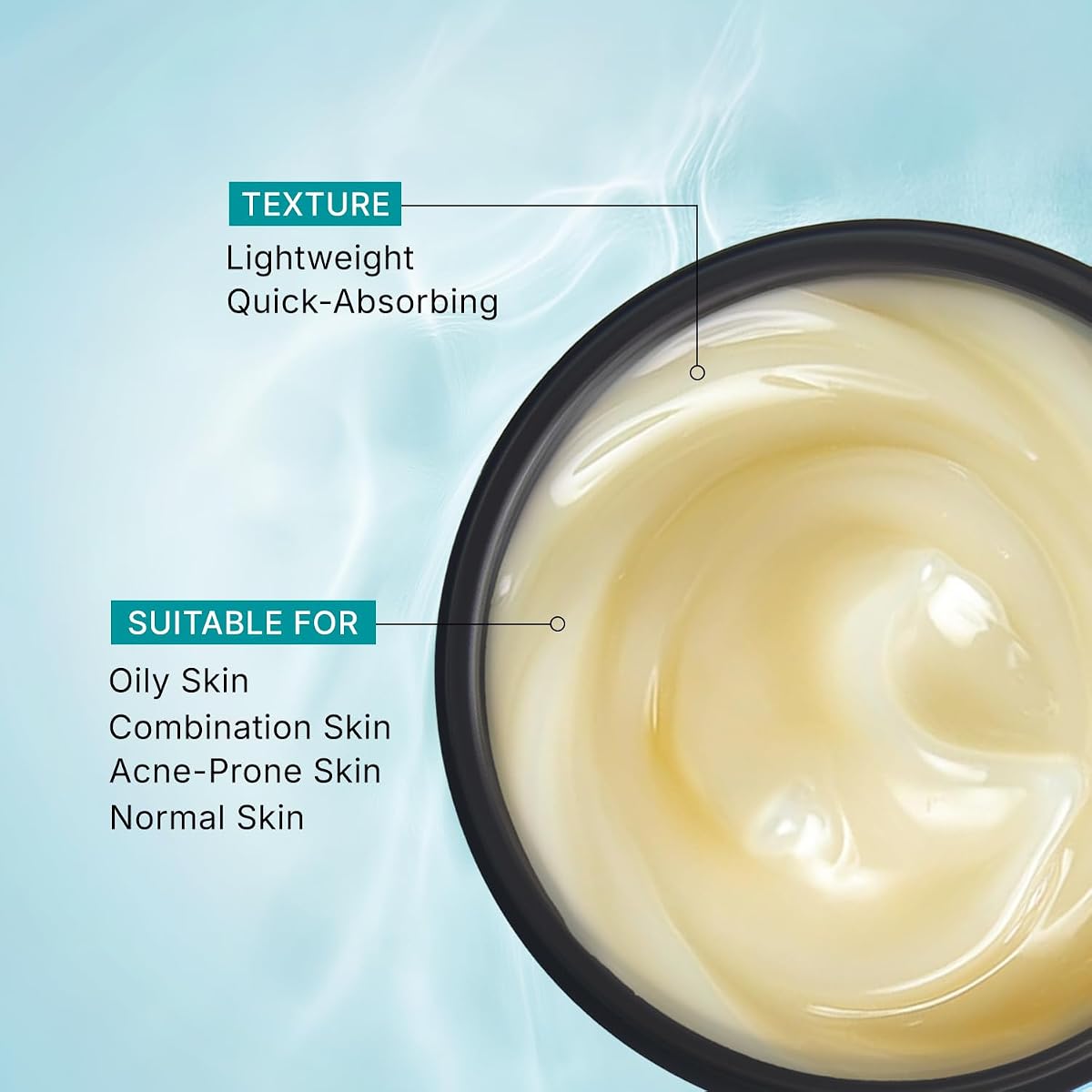 Pilgrim Korean Oil-Free Gel Moisturizer with Hyaluronic Acid - 50g - Image 5
